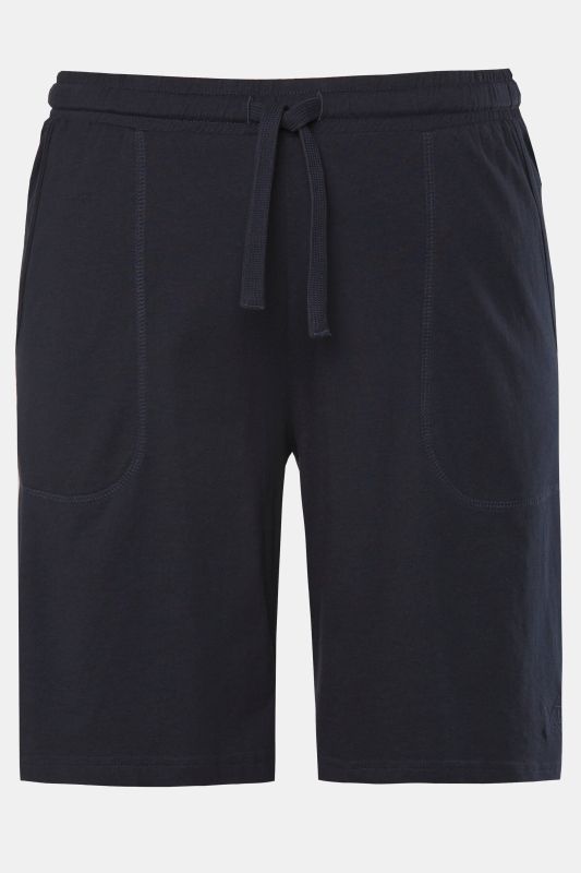 Pyjama court deux pièces à rayures. Jusqu'au 8XL.