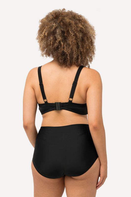 Haut de bikini, drapé, bonnets souples, bretelles réglables