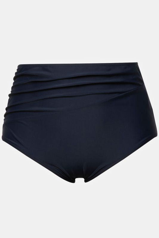 Bas de bikini, drapé, taille haute