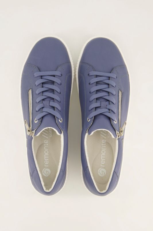 Baskets techniques en cuir Remonte, modèle imperméable - largeur G