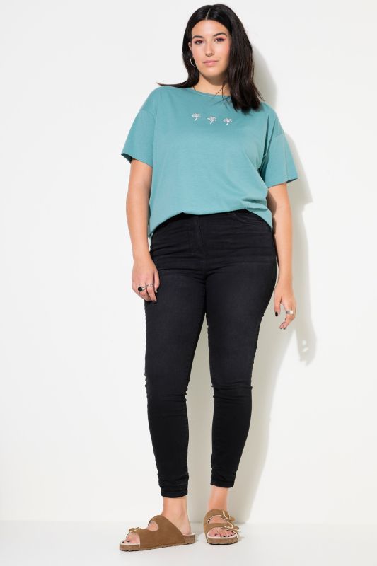 Jean skinny 5 poches. Taille haute et jambe slim