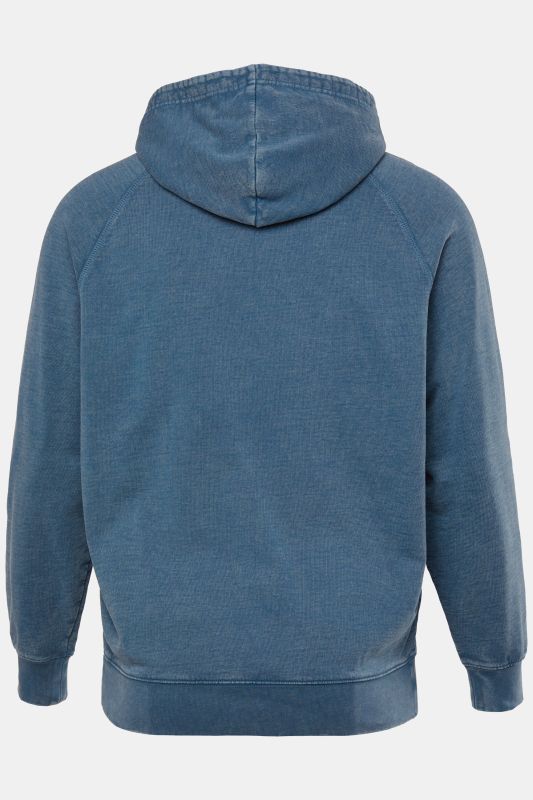 Sweat-shirt à capuche JP 1880, style vintage, poche kangourou et flocages - jusqu'au 8 XL