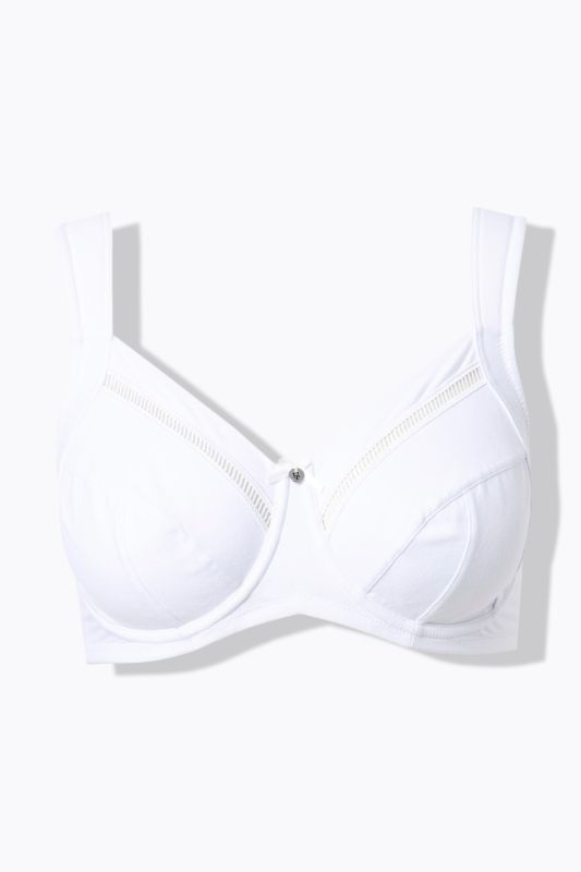 Soutien-gorge à armatures. Liserés en dentelle - bonnet C-G