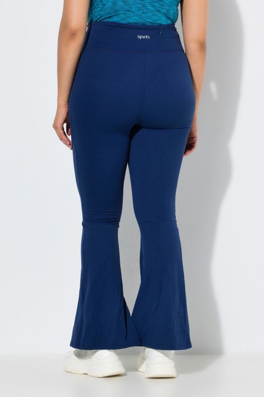 Legging technique, bas de jambe évasée et poche zippée