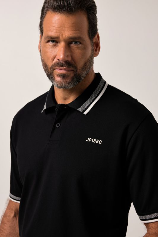 Polo JP 1880 ventre confort. Finition FLEXNAMIC®. Manches courtes - du XXL au 8 XL