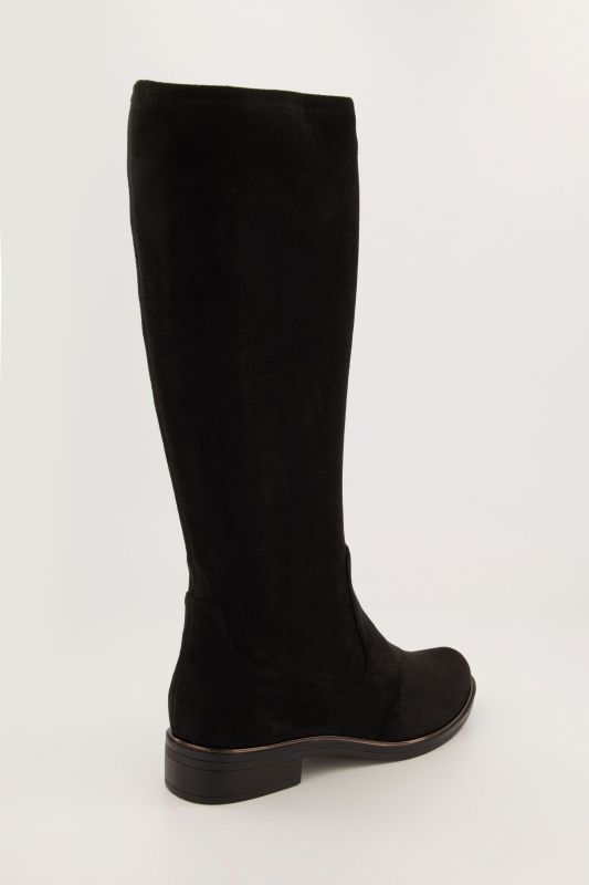 Bottines à enfiler Caprice, matière stretch et semelle de propreté amovible - largeur G