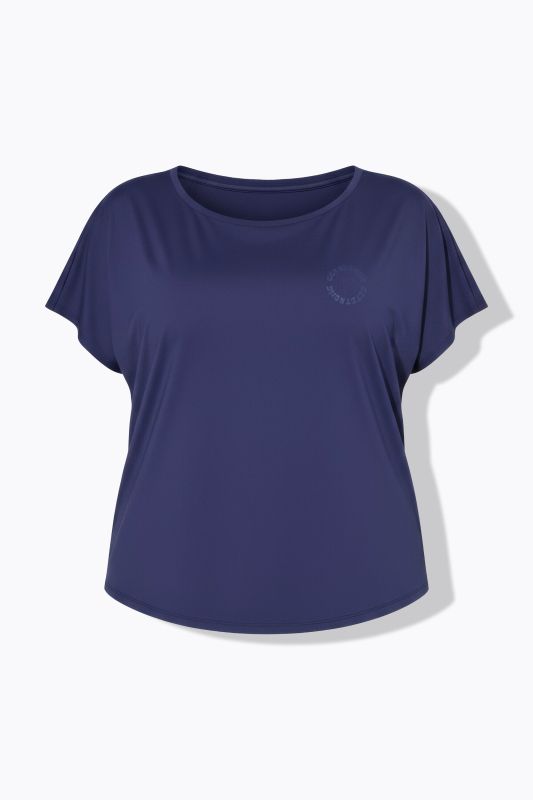 T-shirt de sport extensible, imprimés devant et derrière