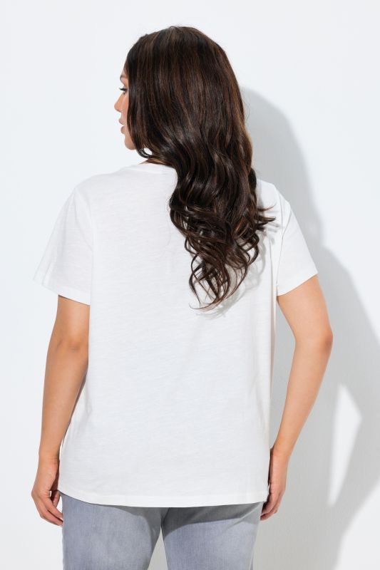 T-shirt « Plant Power », coupe Relaxed Fit, col rond et manches courtes