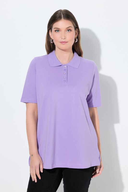 Polo patte de boutonnage plus longus, manches courtes et col polo