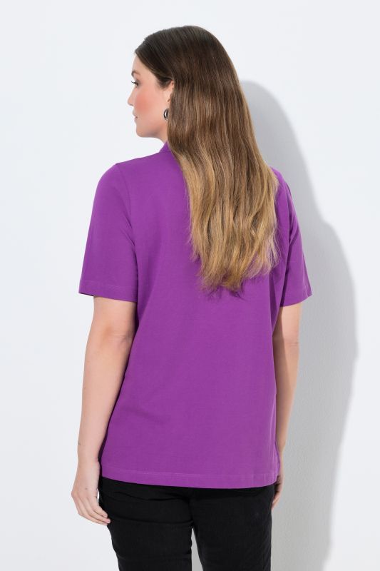 Polo patte de boutonnage plus longus, manches courtes et col polo