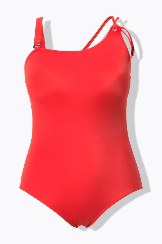 Maillot de bain avec bonnets souples, nœud fantaisie et matière recyclée