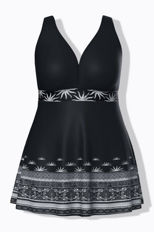 Robe de bain avec bonnets souples, matière recyclée et motif soleils