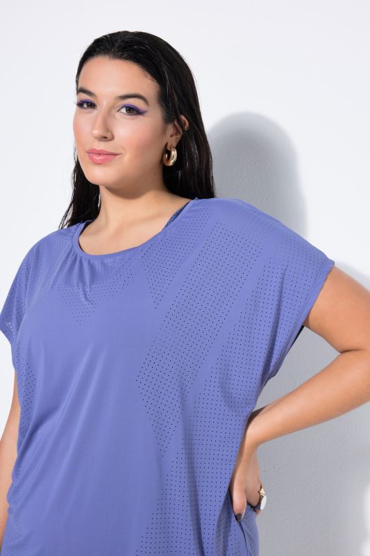 Débardeur pour le sport, coupe oversize et perforations