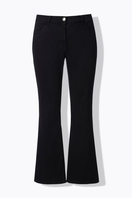 Jean Bootcut Marie en coton bio, taille élastique