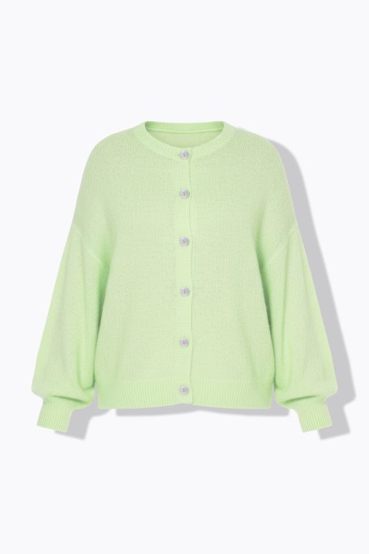 Cardigan en maille très douce, coupe Straight Shape