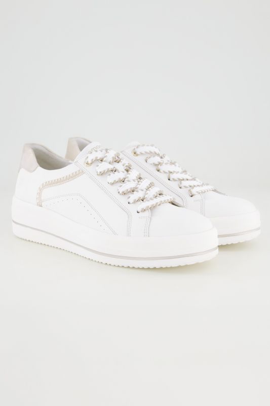 Sneakers en cuir Remonte, semelle intérieure amovible - largeur G