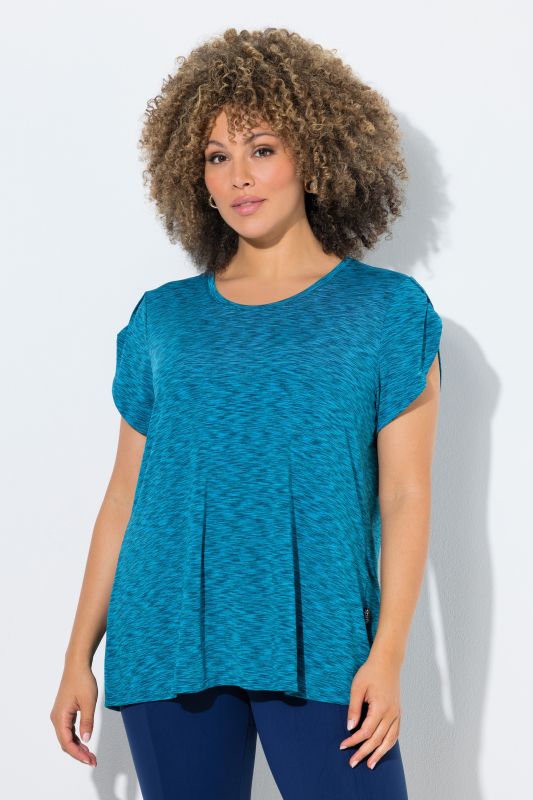 T-shirt technique, coupe Classic Fit, col rond et manches courtes