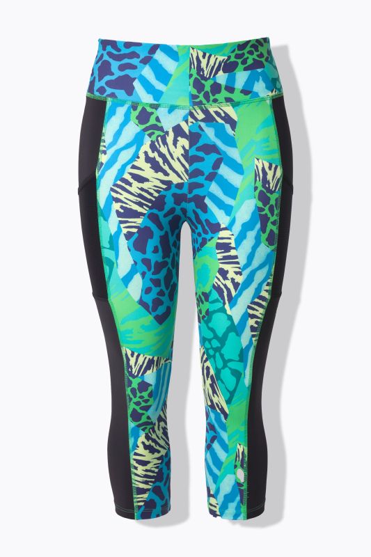 Legging corsaire Capri, motif animal et taille élastique, matière recyclée