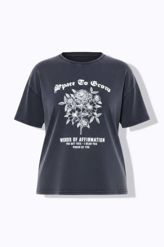 T-shirt imprimé à fleurs BLOSSOM, style vintage