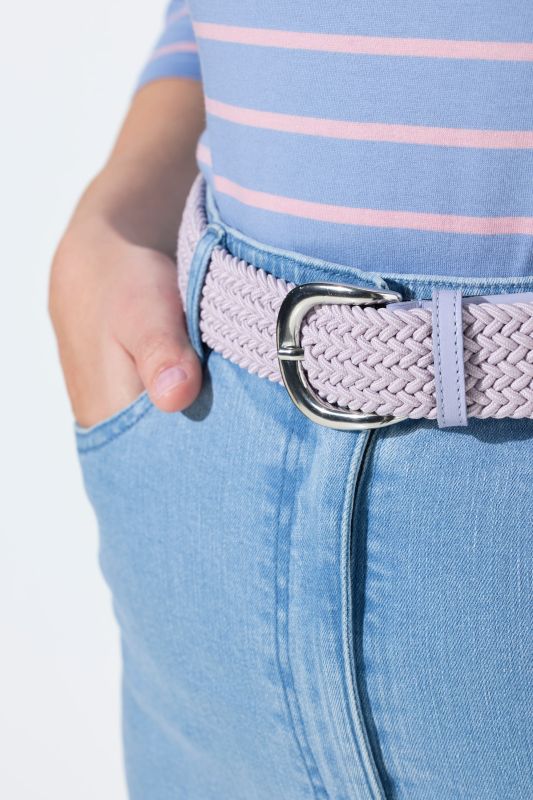 Ceinture tressée extensible, réglable selon vos besoins