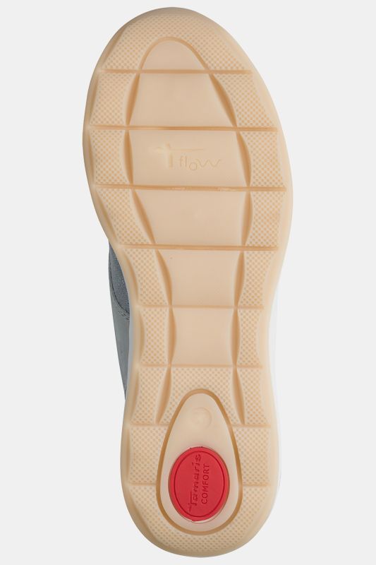 Sneakers en cuir Tamaris Comfort, semelle de propreté amovible – largeur Wide Fit confortable