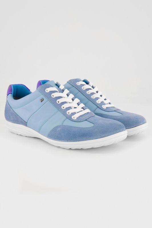 Sneakers en cuir Jomos, semelle Pur-Air Comfort - largeur K