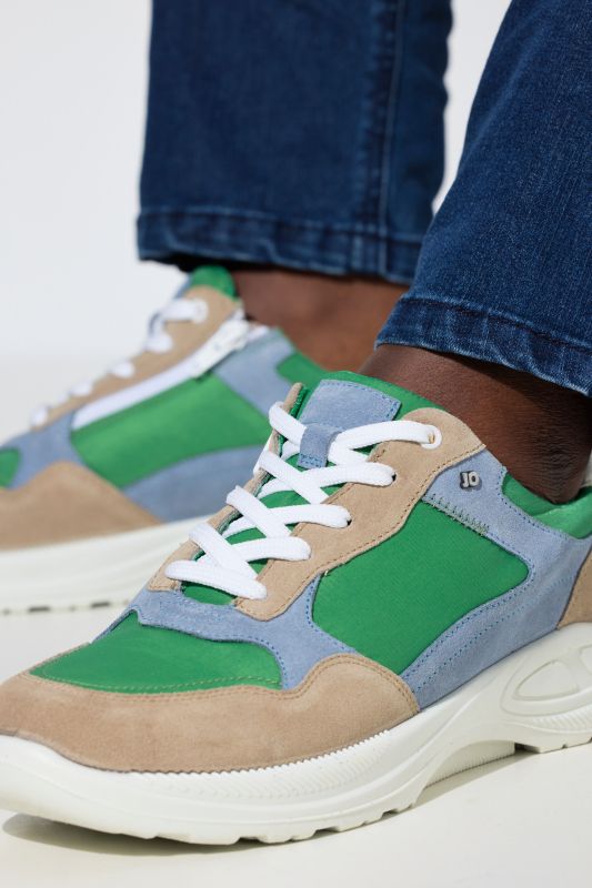 Sneakers en cuir Jomos, semelle Pur-Air Comfort - largeur K