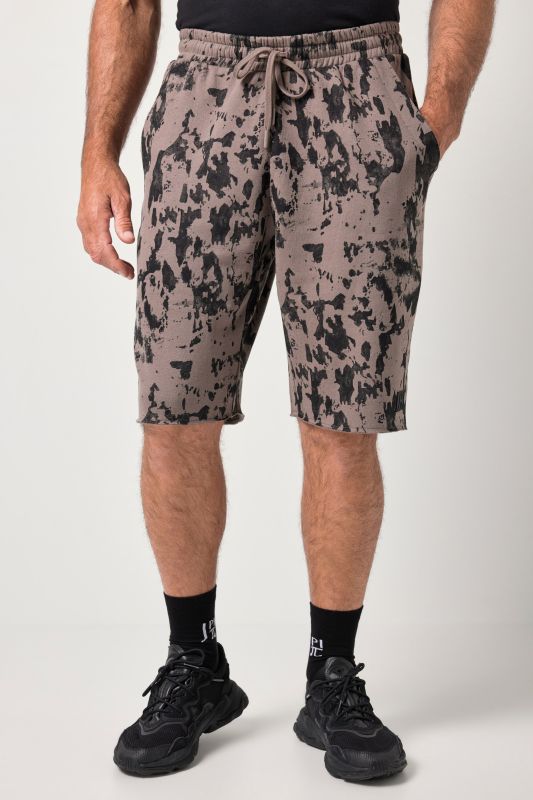 Bermuda en molleton JAY-PI, cordon sous tunnel, collection Fitness - jusqu'au 7 XL