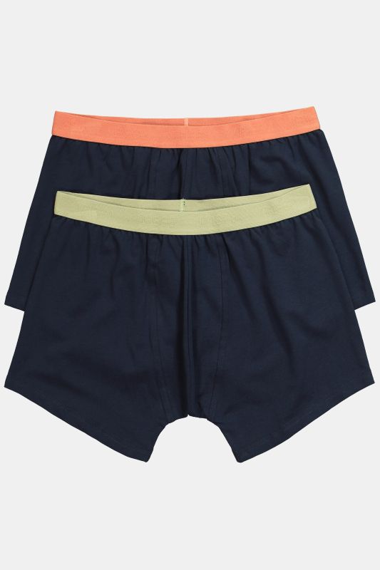 Lot de 2 boxers JP 1880, finition FLEXNAMIC® et label OEKO-TEX, sous-vêtements collection Homewear - jusqu'au 8 XL