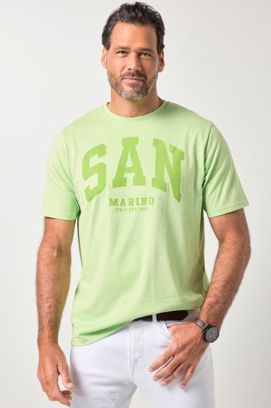 T-shirt JP 1880 à manches courtes, imprimé poitrine - jusqu'au 8 XL