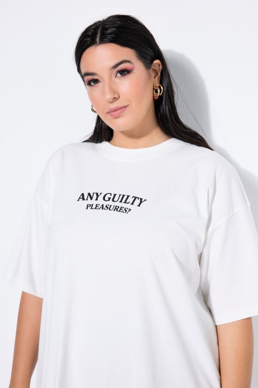 T-shirt oversize, imprimé Strawberry dans le dos