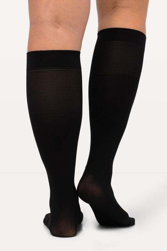 Mi-bas respirants en microfibre, 40 deniers