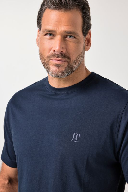 Lot de 2 T-shirts JP 1880, col rond, collection Basic - jusqu'au 8 XL