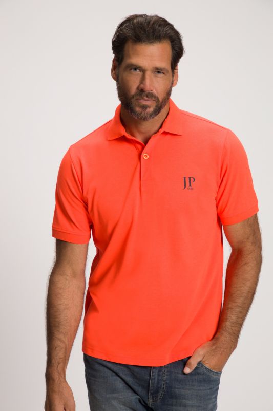 Lot de 2 polos, collection Basic - coton piqué, peigné