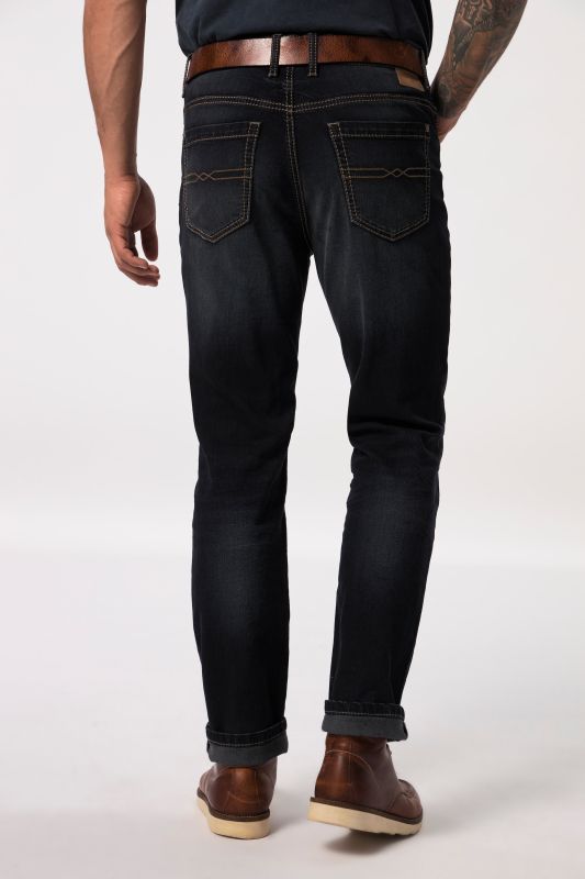Jean 5 poches avec technologie FLEXNAMIC®, coutures contrastantes, coupe Straight Fit