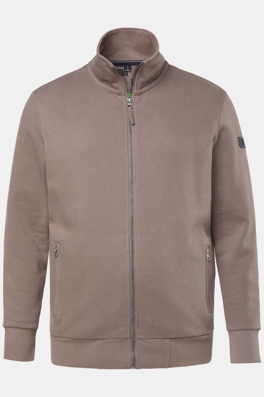 Veste en molleton, col montant - jusqu'au 8 XL