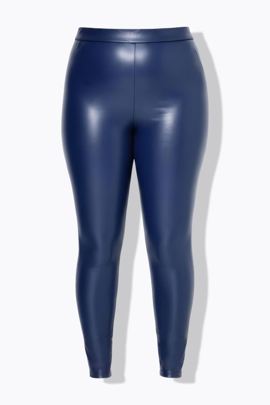 Legging enduit. Matière extensible. Taille élastique