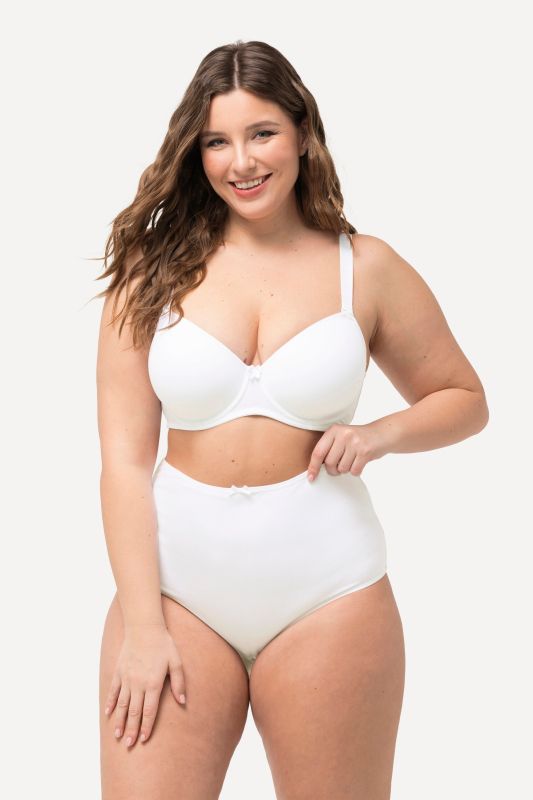 Culottes maxi, lot de 5. Taille haute. Rayures/uni