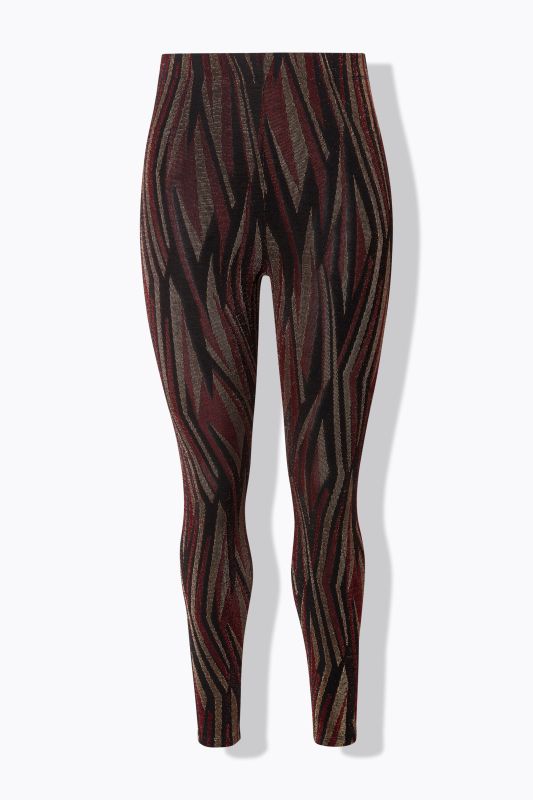 Legging-collant motif animal, matière brillante