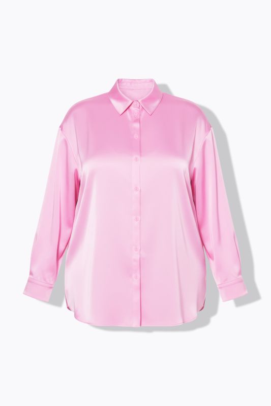 Chemisier oversize en satin