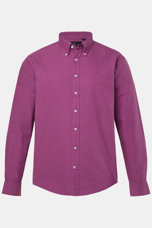 Chemise Oxford JP 1880, finition FLEXNAMIC®, manches longues et col à pointes boutonnées, coupe Modern Fit - jusqu'au 8&nbsp;XL