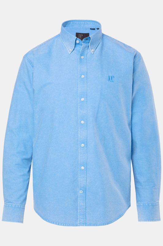 Chemise Oxford JP 1880, finition FLEXNAMIC®, manches longues et col à pointes boutonnées, coupe Modern Fit - jusqu'au 8&nbsp;XL