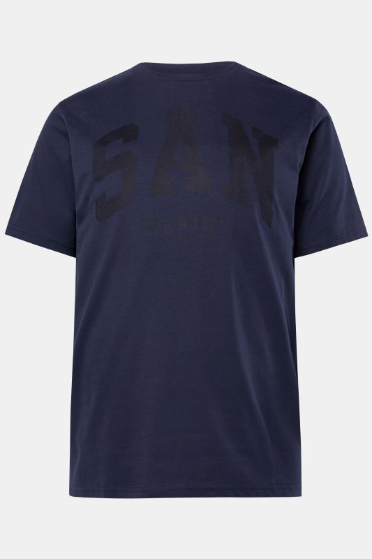 T-shirt JP 1880 à manches courtes, imprimé poitrine - jusqu'au 8 XL