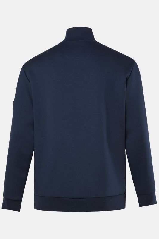 Veste JP 1880 en molleton Interlock, col montant - jusqu'au 8 XL