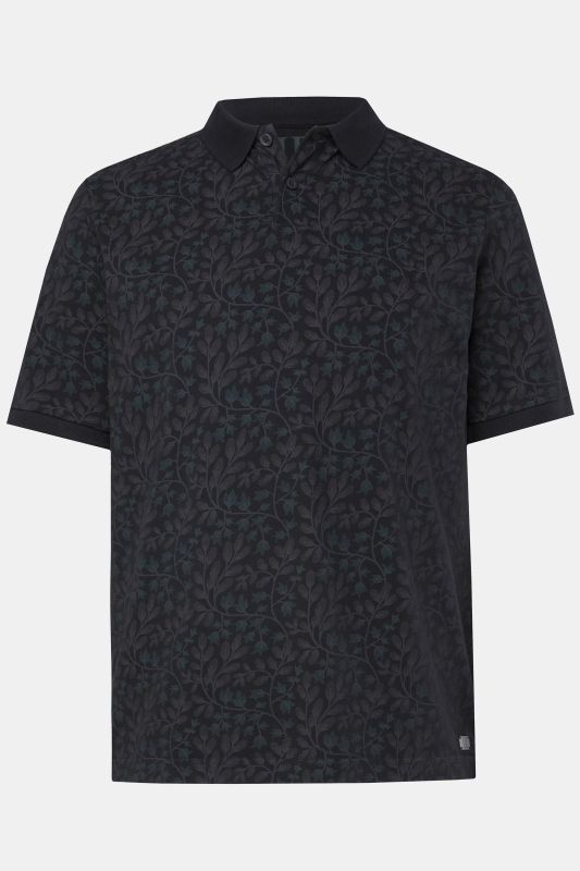 Polo JP 1880 en piqué, manches courtes et imprimé poitrine, esprit vintage – jusqu'au 8 XL