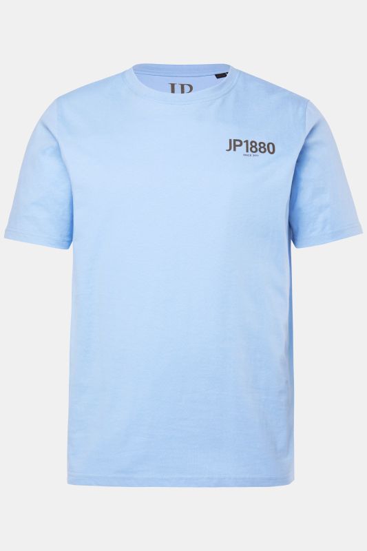 Lot de 2 T-shirts JP 1880, manches courtes et imprimé poitrine - jusqu'au 8 XL