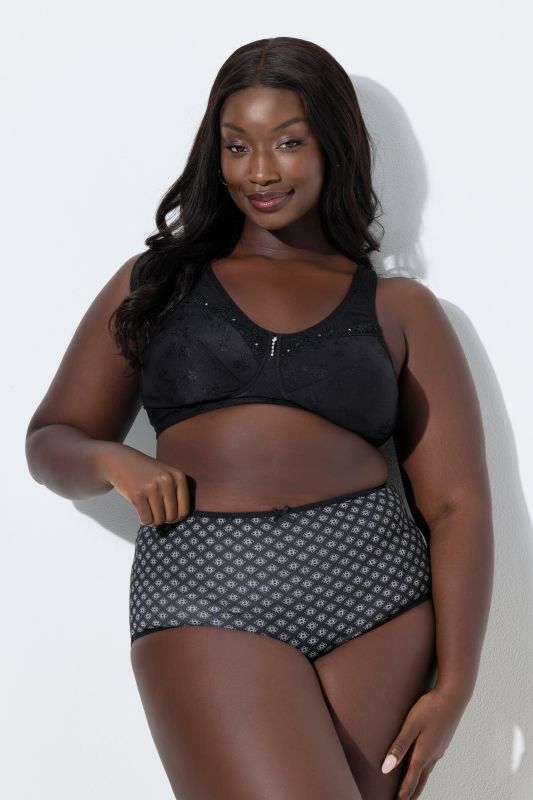 Lot de 5 culottes maxi, motifs/couleurs unies