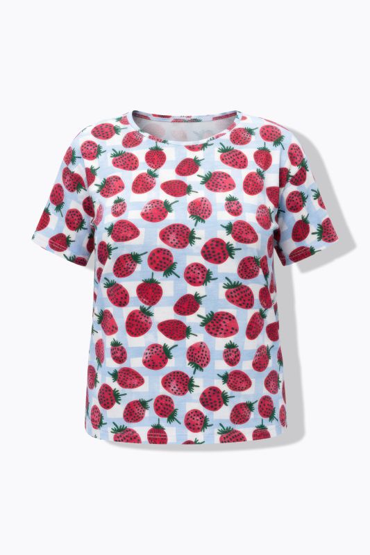 T-shirt oversize, imprimé Strawberry
