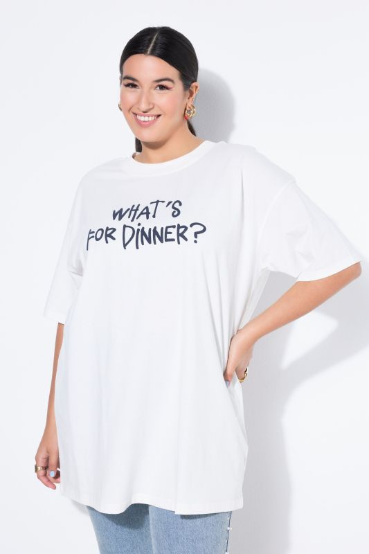 T-shirt oversize, imprimé photo dans le dos