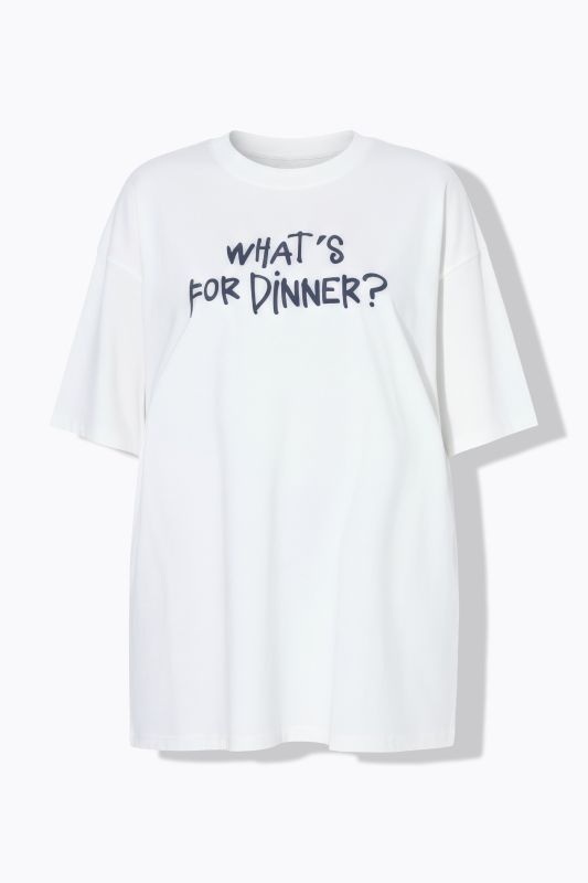 T-shirt oversize, imprimé photo dans le dos